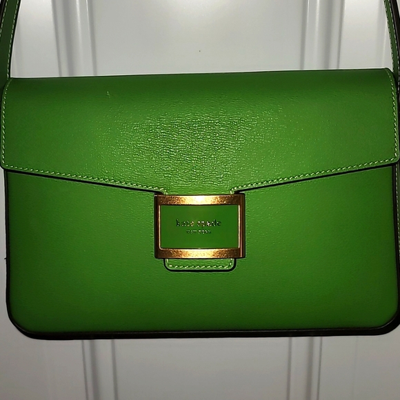 Kate Spade Vibrant Green Shoulder Bag - Picture 2 of 12
